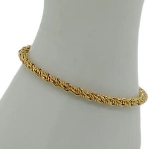 Givenchy Chain Bracelet Gold Tone Stamped GIVENCHY Paris New York